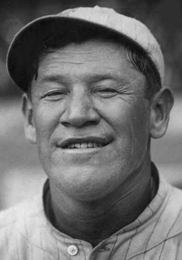 Professional baseball player Jim Thorpe as a member of the New York Giants.