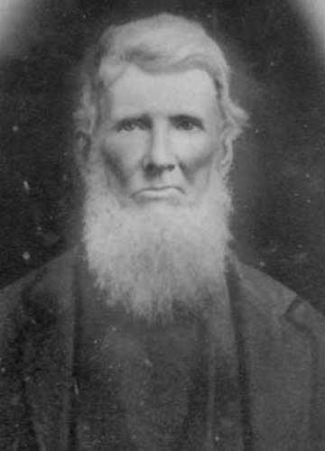 A claimed but dubious photograph of Johnny Appleseed