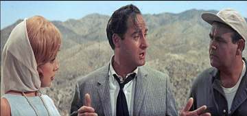 It's a Mad, Mad, Mad, Mad World. L-R: Dorothy Provine, Sid Caesar, and Jonathan Winters