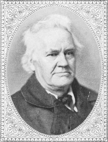 Bust black-and-white photograph of Joshua R. Giddings, antislavery member of the U.S. House of Representatives from Ohio
