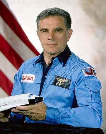 US Astronaut Karl Henize portrait