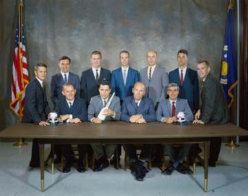 These eleven civilian scientists were assigned on July 26, 1967, to begin training for astronaut positions with the Nati