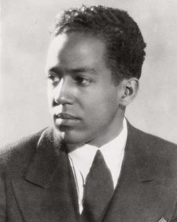 Langston Hughes (1901-1967) portrait