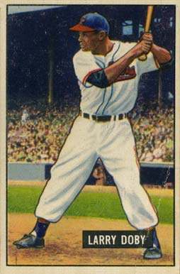 Cleveland Indians centerfielder Larry Doby in 1951