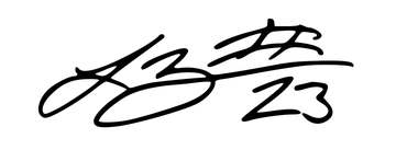 sig of LeBron James