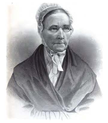 Catherine White Coffin, the wife of Levi Coffin, and a member of the abolitionist movement and underground railroad