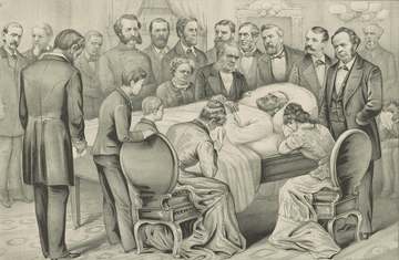 Title: Death of General James A. Garfield: Twentieth President of the United States Abstract/medium: 1 print : lithograp