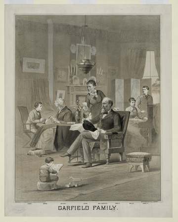 Title: Garfield family Abstract/medium: 1 print : lithograph ; 69.5 x 54.9 cm (sheet)