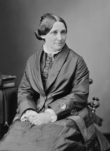 Lucy Webb Hayes. Library of Congress description: "Hayes, Mrs. RB"