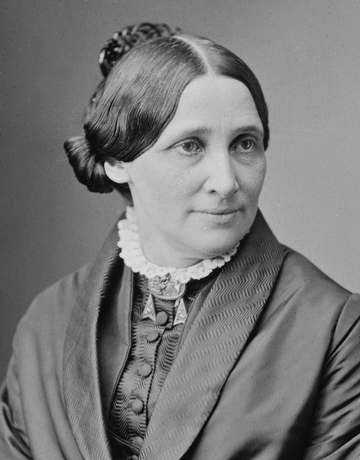 Lucy Webb Hayes. Library of Congress description: "Hayes, Mrs. RB"
