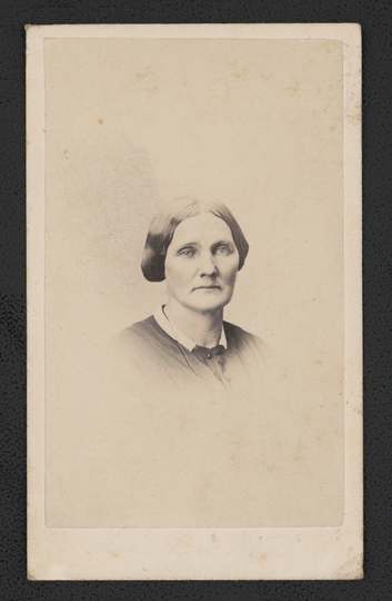 Fassett, S. M., photographer. [Mary Ann Ball Bickerdyke, Civil War nurse and agent for the United States Sanitary Commis