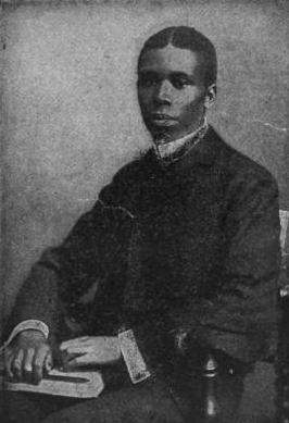 American poet Paul Laurence Dunbar at age 24. From The Life and Works of Paul Laurence Dunbar, published by J.L. Nichols
