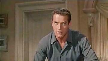 Screenshot of Paul Newman from the trailer for the film w:en:Cat on a Hot Tin Roof (film)