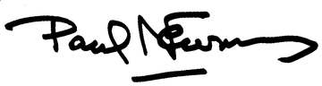 Signature Paul Newman (autograph) American actor