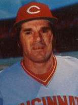 Professional baseball player Pete Rose