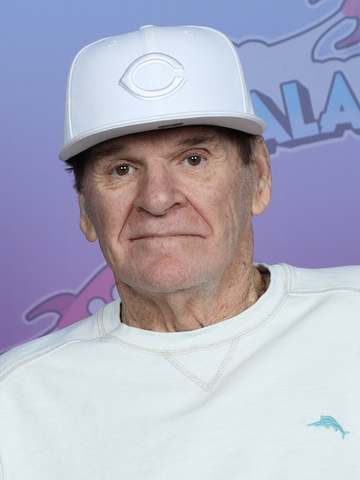 Pete Rose at GalaxyCon Columbus in 2023