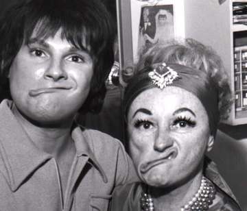 Jim Bailey (entertainer) with Phyllis Diller.