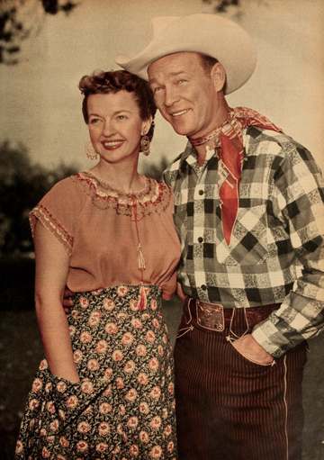 Dale Evans and Roy Rogers, 1953