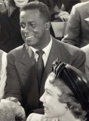 Joel Fluellen in The Jackie Robinson Story - publicity still (cropped)