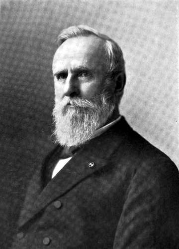 Portrait photograph of President of the United States Rutherford B. Hayes
