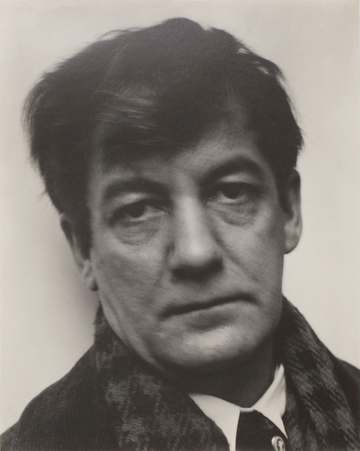 Portrait photograph of Sherwood Anderson by Alfred Stieglitz