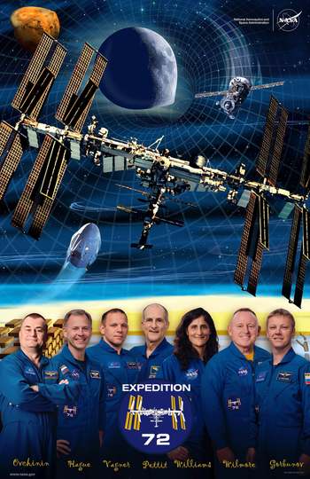 Expedition 72 Space Flight Awareness Poster