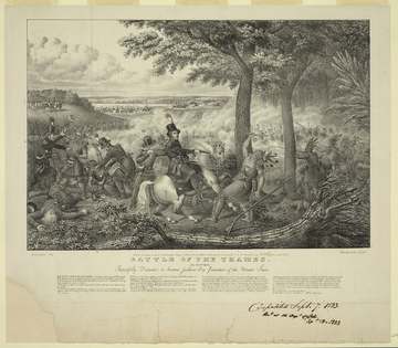 Title: Battle of the Thames. Respectfully dedicated to Andrew Jackson Esq. President of the United States / Clay ; J. Do