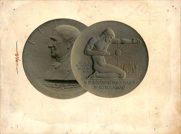 Congressional Medal Keywords: awards; thomas edison; Edison; Thomas A.; (EDIS Historical Photo Series Name)