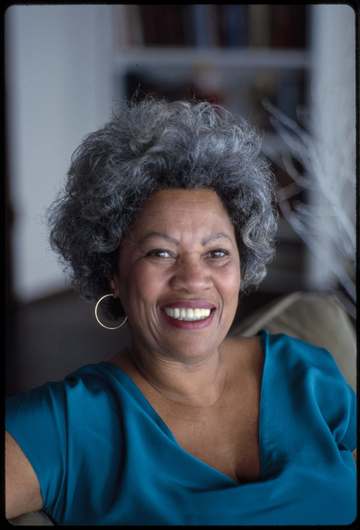Title: Toni Morrison [author, at her upstate New York home] Creator(s): Gotfryd, Bernard, photographer Date Created/Publ