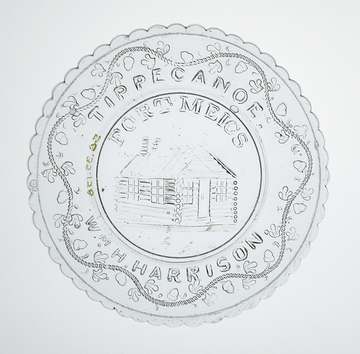 United States, probably Midwest, circa 1840 Furnishings; Serviceware Pressed clear glass Gift of the Reverend W. Daniel 