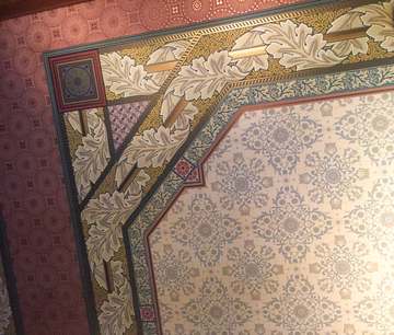 Elaborate ceiling paper First Ladies National Historic Site Keywords: First Ladies National Historic Site; First Ladies;