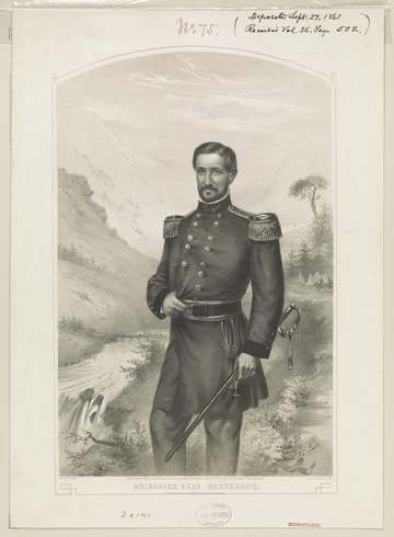 Title: Brigadier Genl. Rosecranz Physical description: 1 print. Notes: This record contains unverified data from PGA she