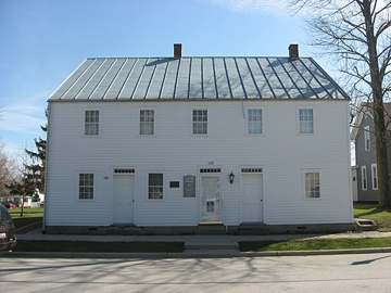 Historic house on N. Main Street, New Bremen, Ohio