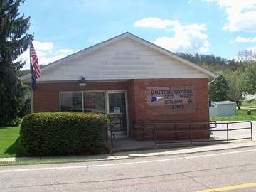 Post office in Holloway, Ohio