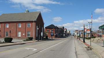 State Street in downtown Salem, Ohio