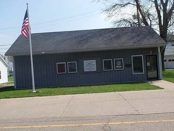 Village hall in West Lafayette, Ohio, served by the Edgewood Terrace groundwater wells