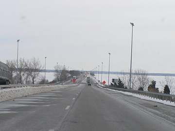Sandusky Bay on Lake Erie, the backup intake source for Milan Village's water system