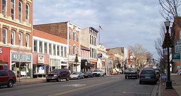 Main Street in Lancaster, Ohio