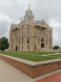 Fayette County Courthouse in downtown Washington Court House, Ohio