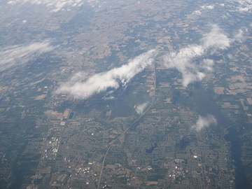 Alum Creek Lake and Hoover Reservoir near Westerville, Ohio