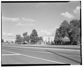 Main Gate, Wright-Patterson Air Force Base Area B, Dayton, Ohio (HAER documentation photo)