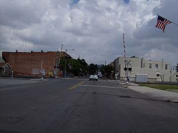Main Street (US 68) in Dunkirk, Ohio