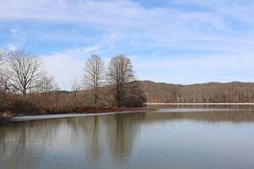 Lake Rupert near Hamden, Ohio, the Little Raccoon Creek reservoir supplying Wellston