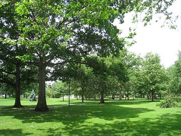 Tappan Square in downtown Oberlin, Ohio
