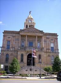 Marion County Courthouse in downtown Marion, Ohio
