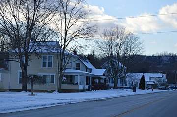 Salem Street (State Route 124) in Rutland, Ohio
