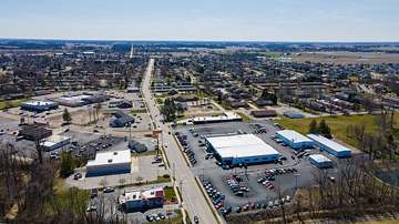 Street view of Brookville, Ohio, served by this groundwater well system