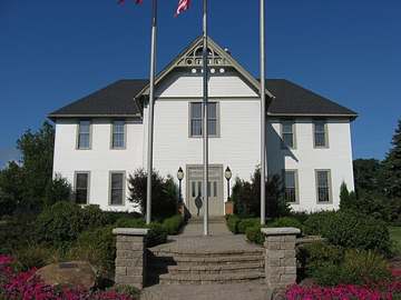 Town Hall in Aurora, Ohio (Portage County)