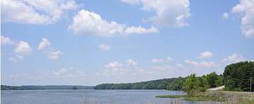 Clear Fork reservoir/lake area near Lexington, Ohio (system itself is served by groundwater wells).
