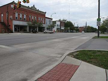 Woodville, Ohio viewed from Main Street